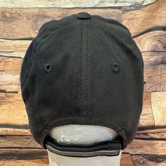 American State Bank Texas Tech Red Raiders Black Hat Cap Strapback One Size - Picture 4 of 8